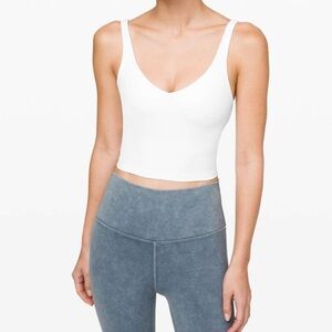 lululemon athletica White Tank Top